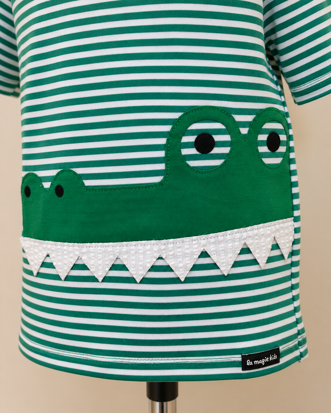Camiseta Infantil Jacaré Verde | Lili Picolé