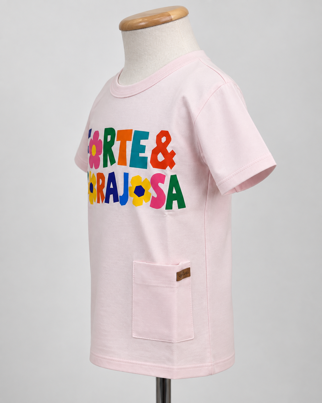 Camiseta Infantil Rosa | Lili Picolé