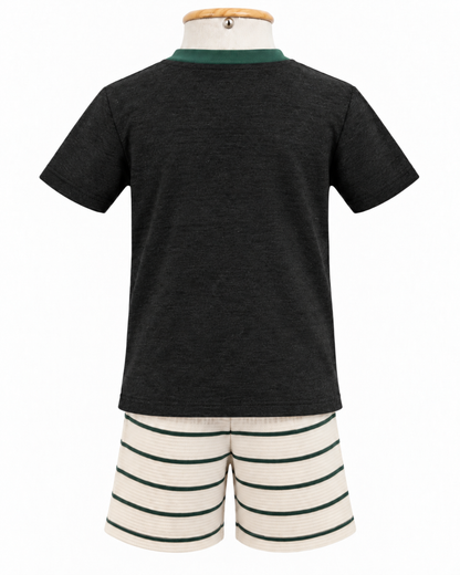 Conjunto Infantil Jacaré Verde