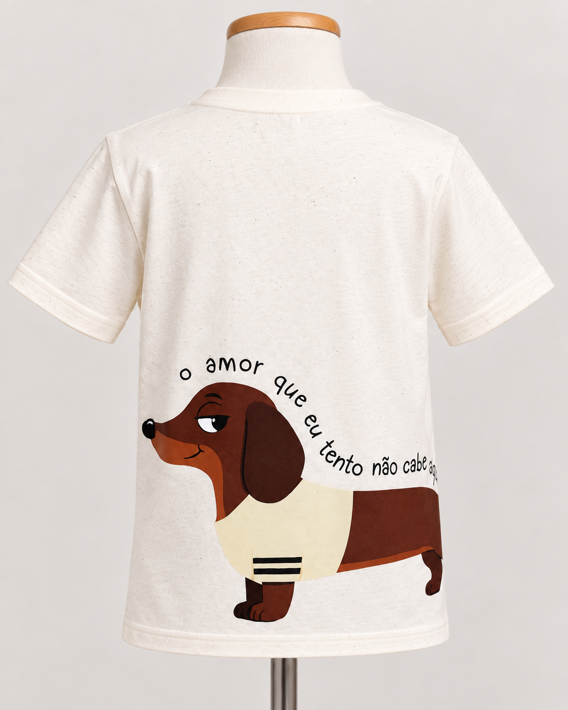 Camiseta Infantil Pet com Bolso Frontal | Lili Picolé