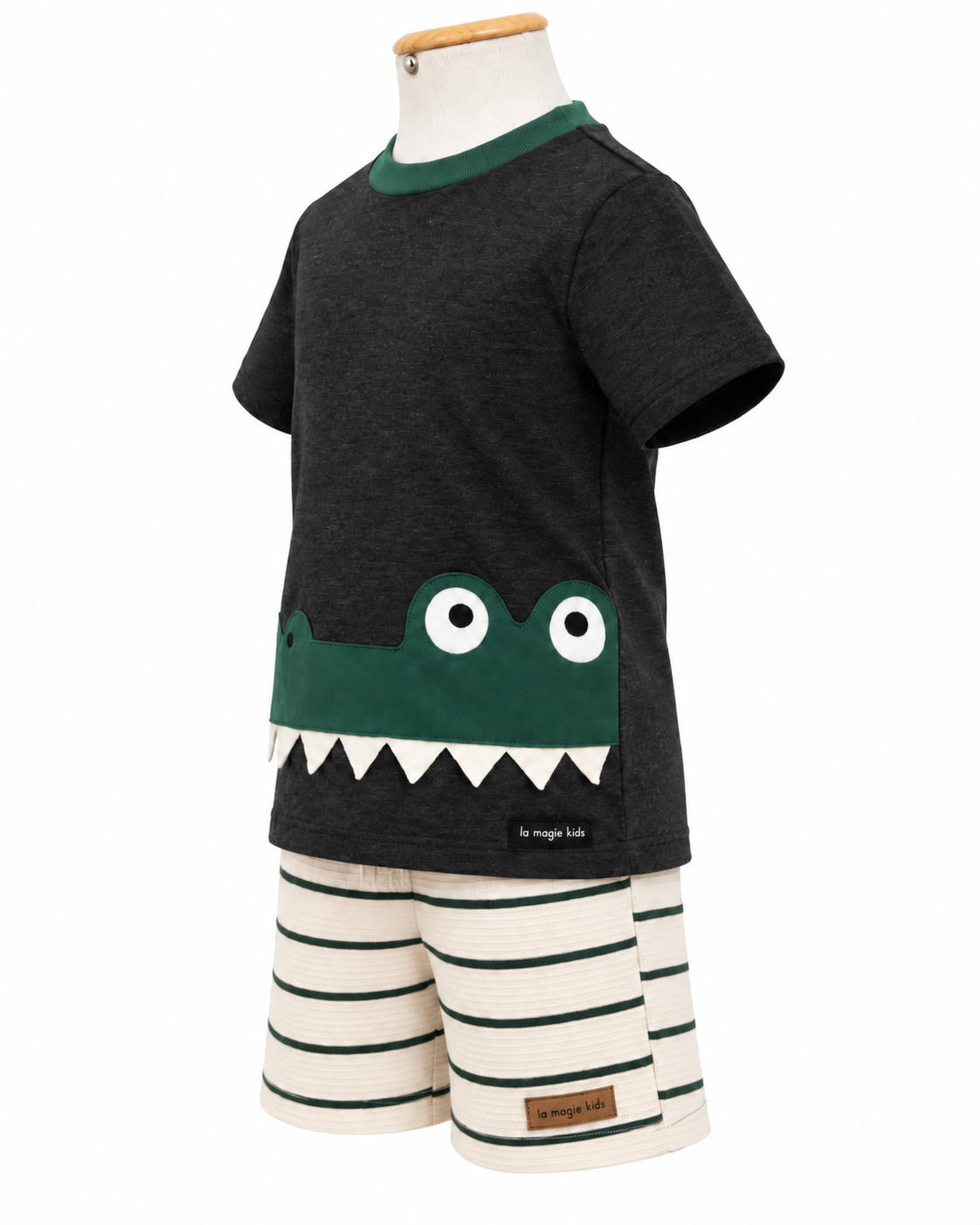 Conjunto Infantil Jacaré Verde