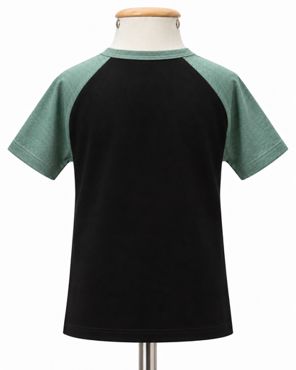 Camiseta Infantil Rock Dino Preta