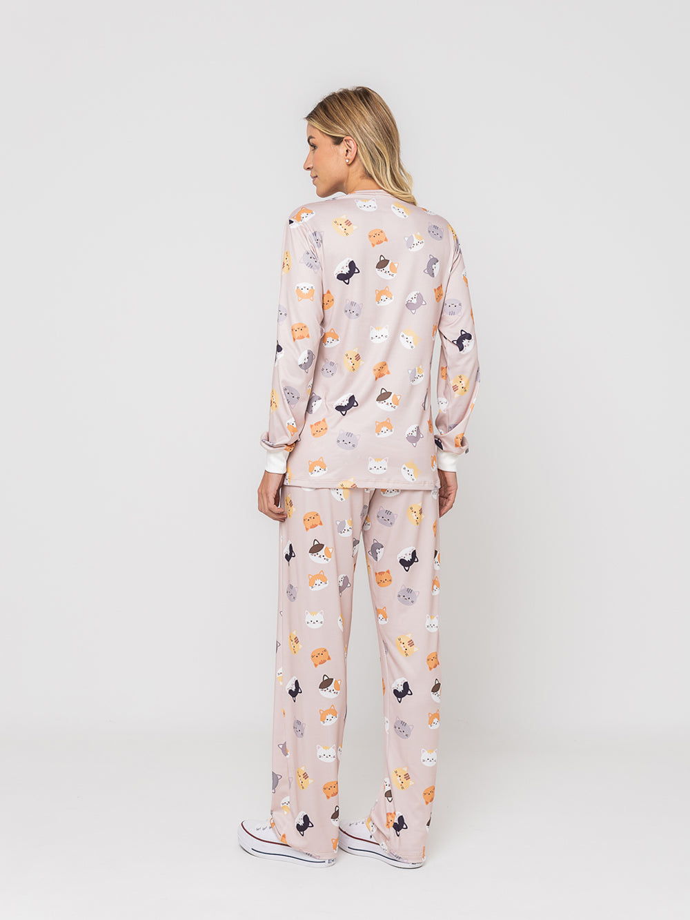 Pijama Adulto Feminino Cat Amour Perfect Touch | Lili Picolé