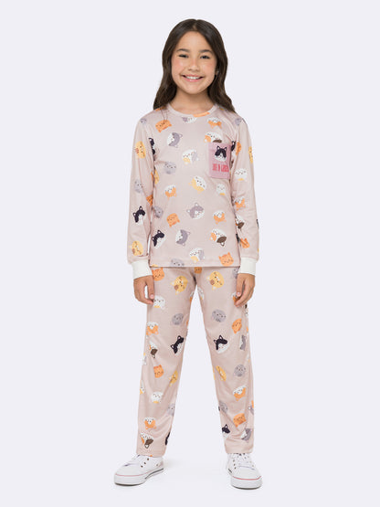 Pijama Infantil Gatinhos Perfect Touch | Lili Picolé