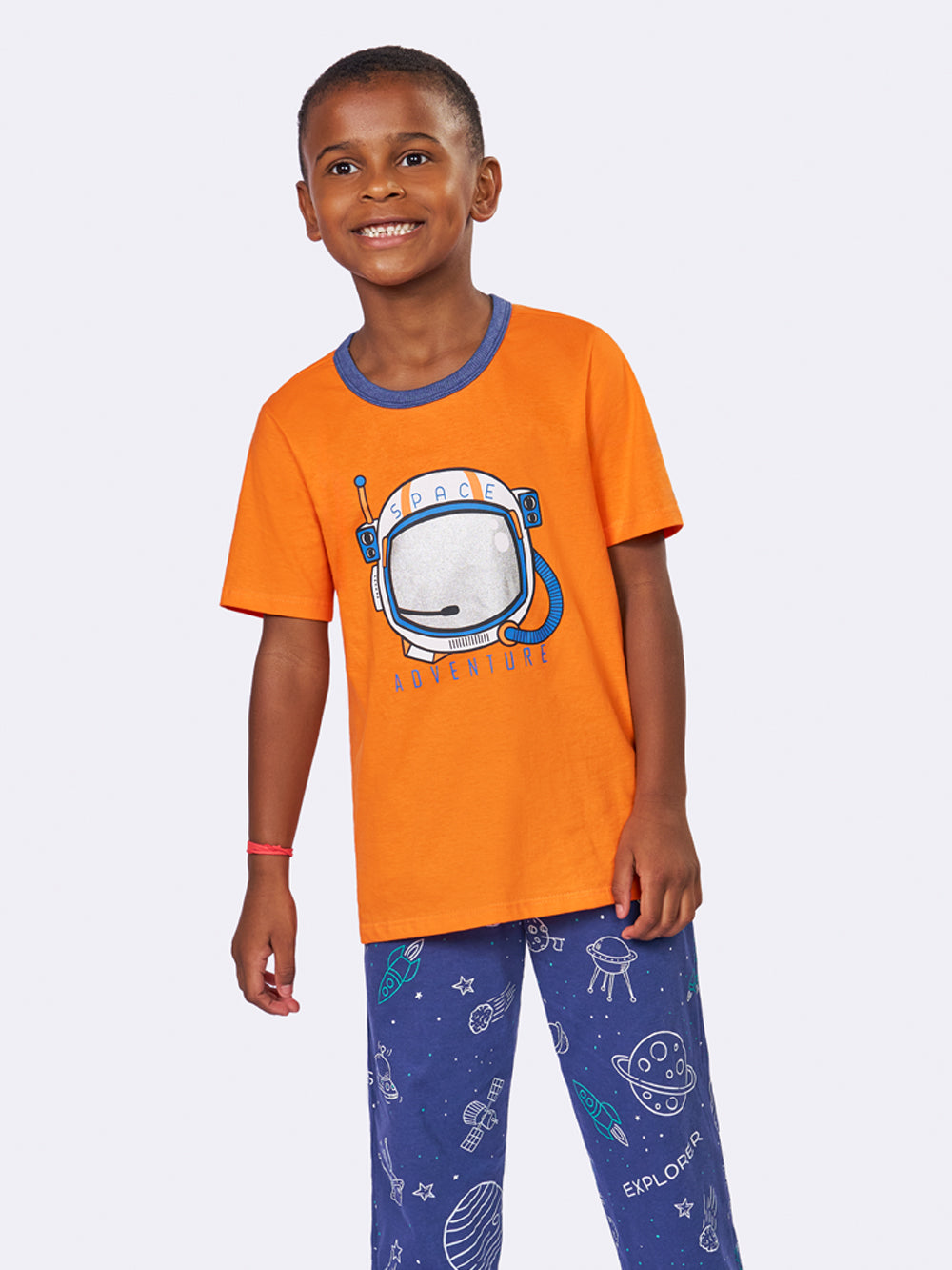 Pijama Infantil Space Adventure Algodão | Lili Picolé