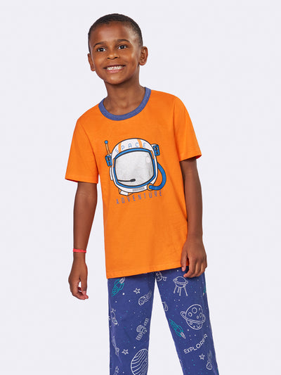 Pijama Infantil Space Adventure Algodão | Lili Picolé