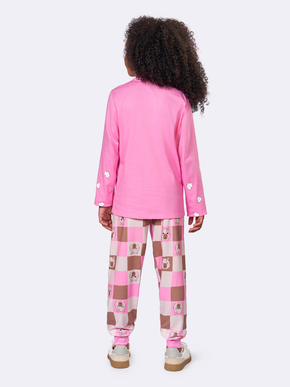 Pijama Infantil Capivara Capipoca Glitter | Lili Picolé
