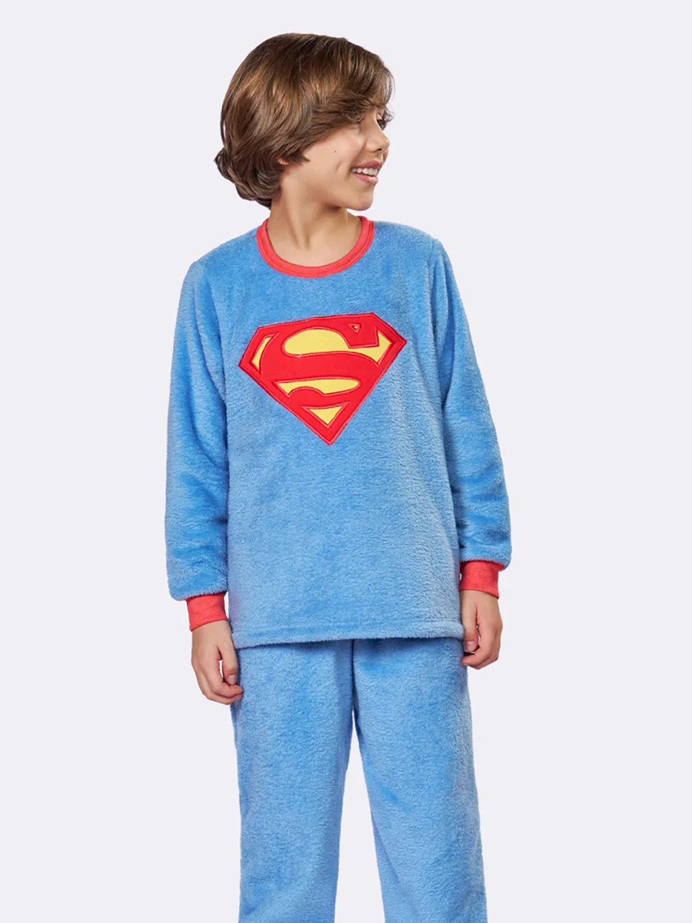 Pijama Fleece Superman Azul | Lili Picolé