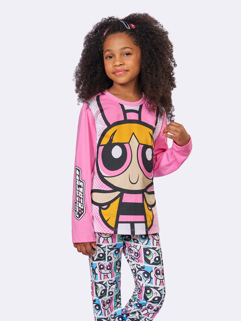Pijama Infantil Lindinha com Laço de Cabelo | Lili Picolé