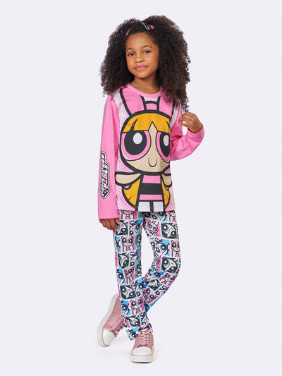 Pijama Infantil Lindinha com Laço de Cabelo | Lili Picolé
