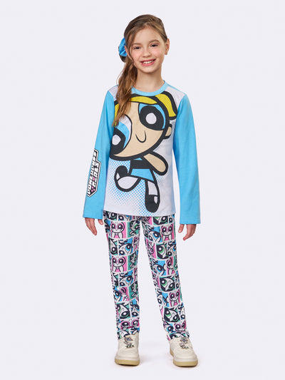 Pijama Infantil Docinho com Laço de Cabelo | Lili Picolé