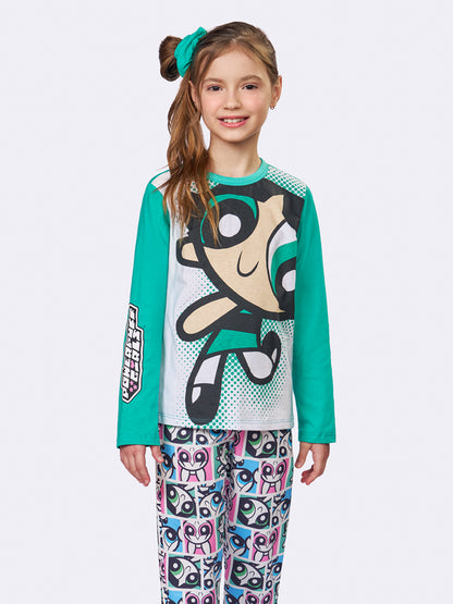 Pijama Infantil Docinho com Laço de Cabelo | Lili Picolé