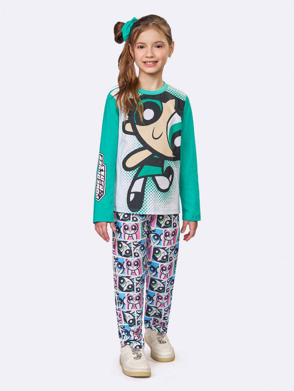 Pijama Infantil Docinho com Laço de Cabelo | Lili Picolé