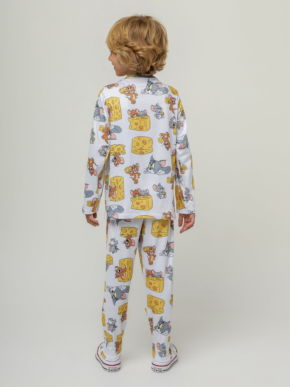 Pijama Infantil Jerry Queijo Manga Longa | Lili Picolé