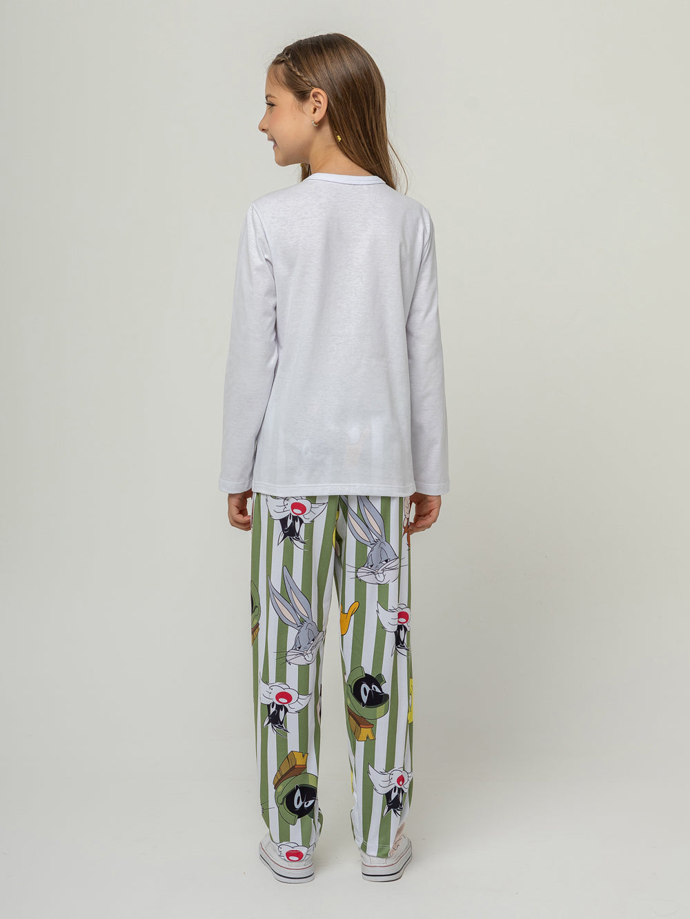 Pijama Infantil Looney Tunes Manga Longa | Lili Picolé
