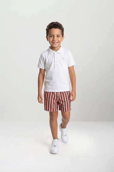 Bermuda Infantil Boxer Microfibra | Lili Picolé