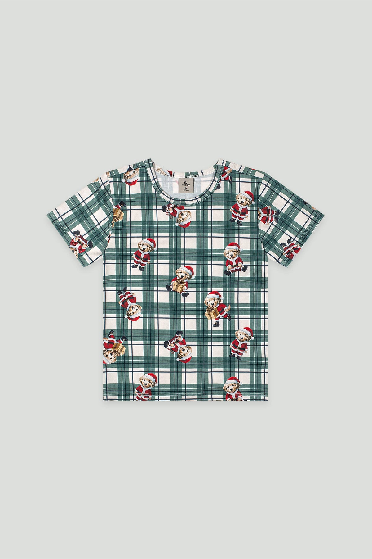 Pijama Infantil Natal Blusa e Short Menina | Lili Picolé