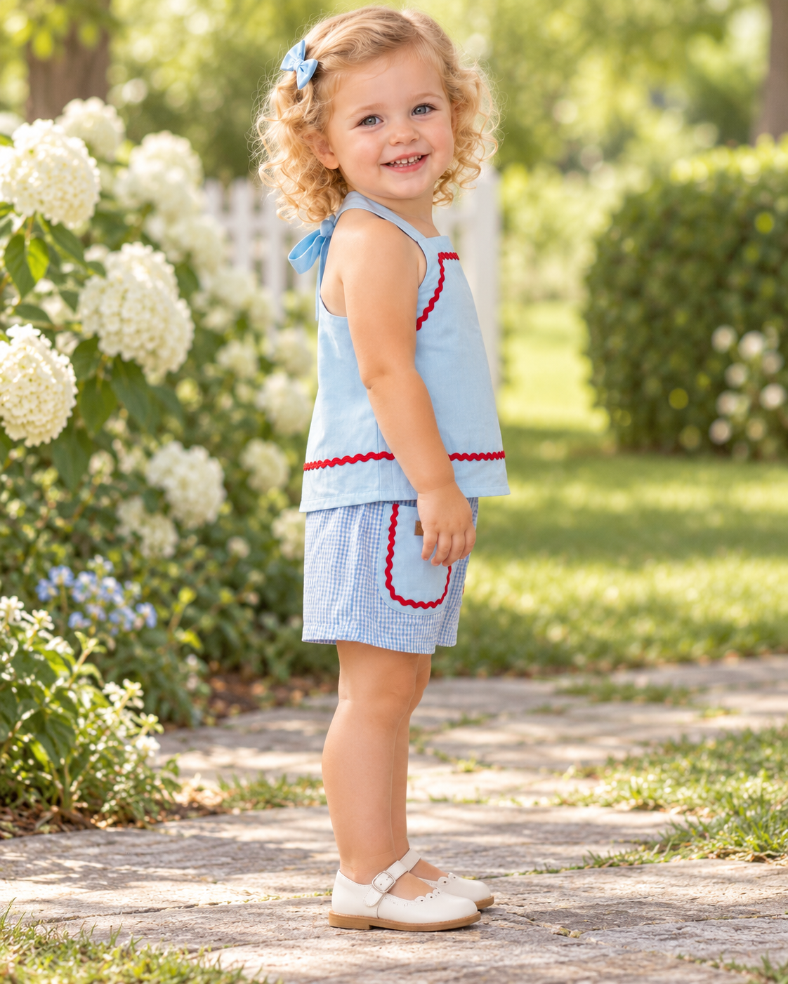 Conjunto Infantil Sianinha Azul | Lili Picolé