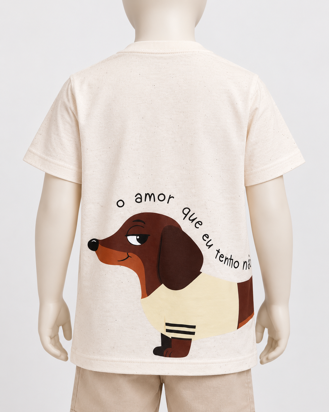 Camiseta Infantil Pet com Bolso Frontal | Lili Picolé