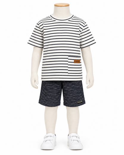 Conjunto Infantil Gatigre Branco e Preto | Lili Picolé