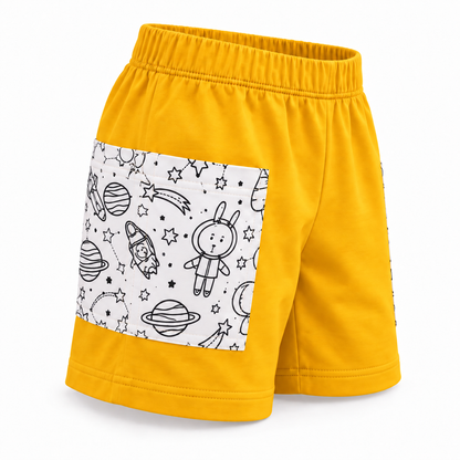 Pijama Infantil Pinta & Lava para Colorir | Lili Picolé