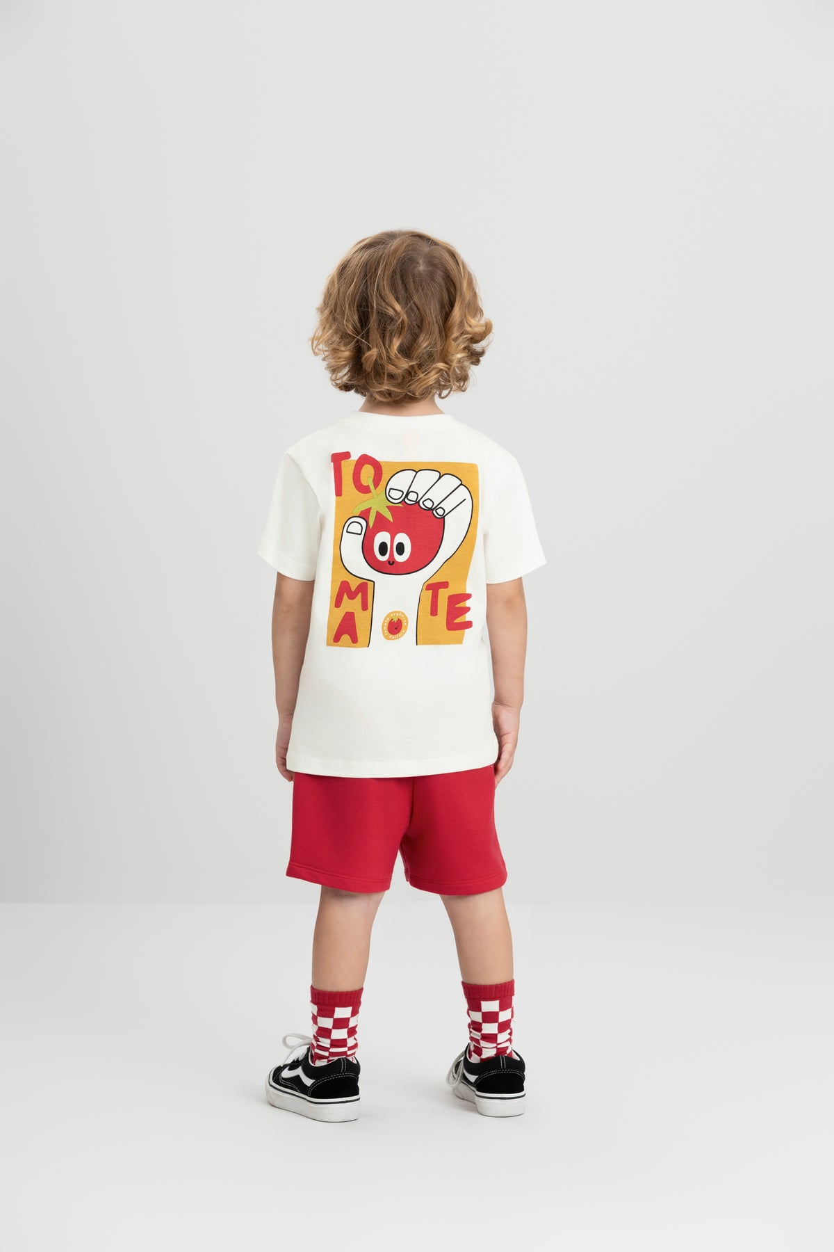 Conjunto Infantil Camiseta e Short Tomate | Lili Picolé
