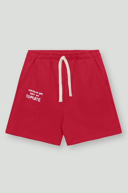 Conjunto Infantil Camiseta e Short Tomate | Lili Picolé