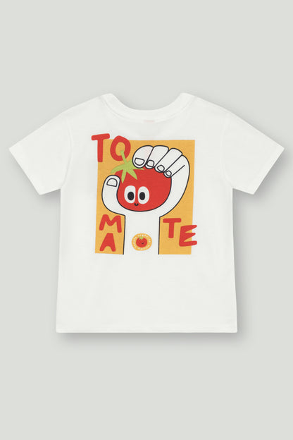 Conjunto Infantil Camiseta e Short Tomate | Lili Picolé