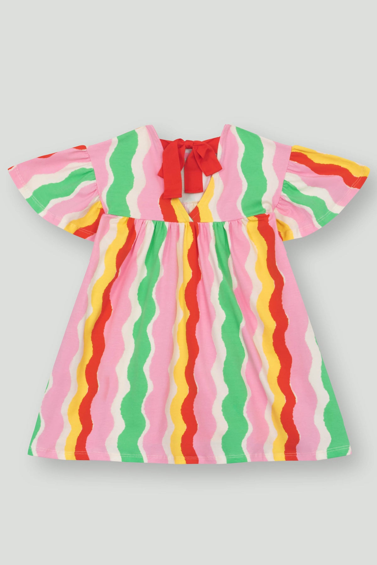 Vestido Manga Curta Infantil Melancia | Lili Picolé