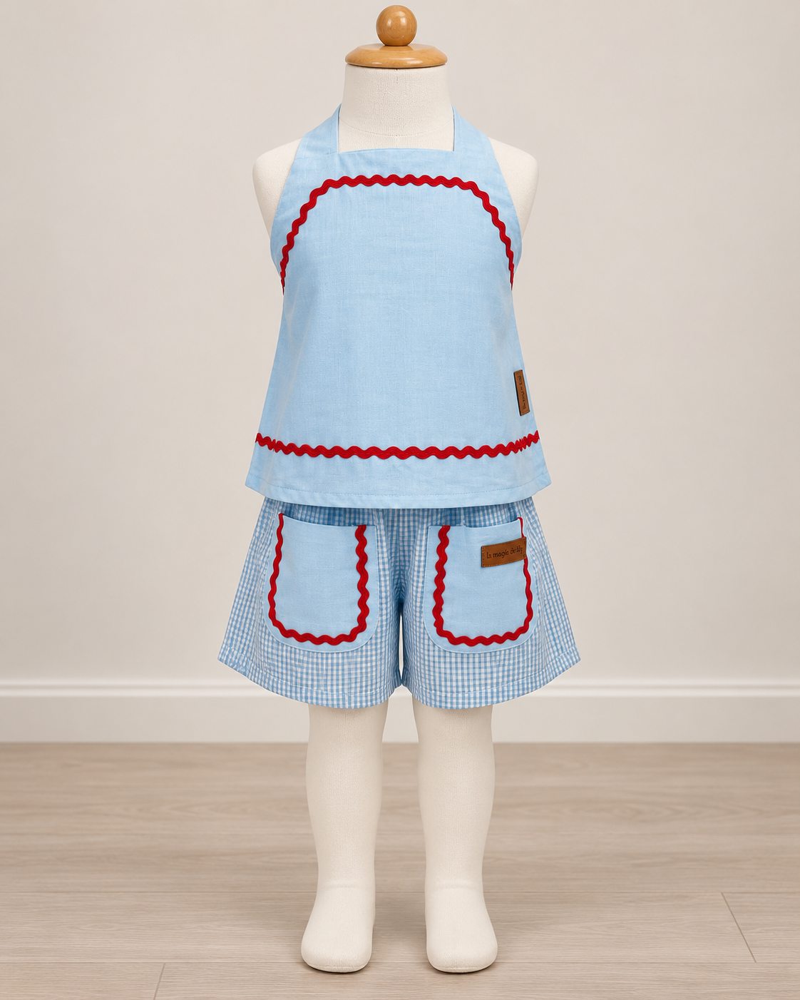 Conjunto Infantil Sianinha Azul | Lili Picolé
