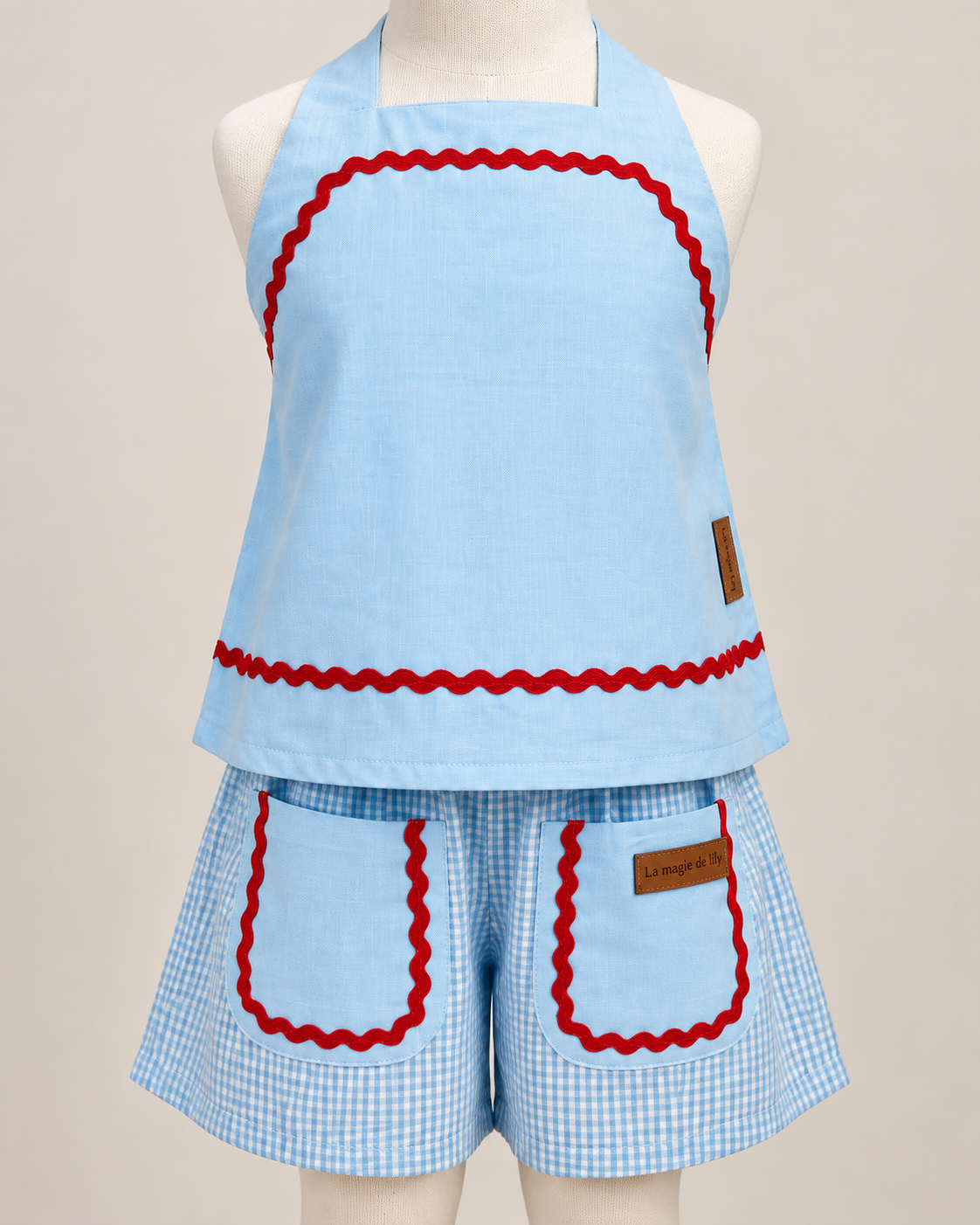Conjunto Infantil Sianinha Azul | Lili Picolé