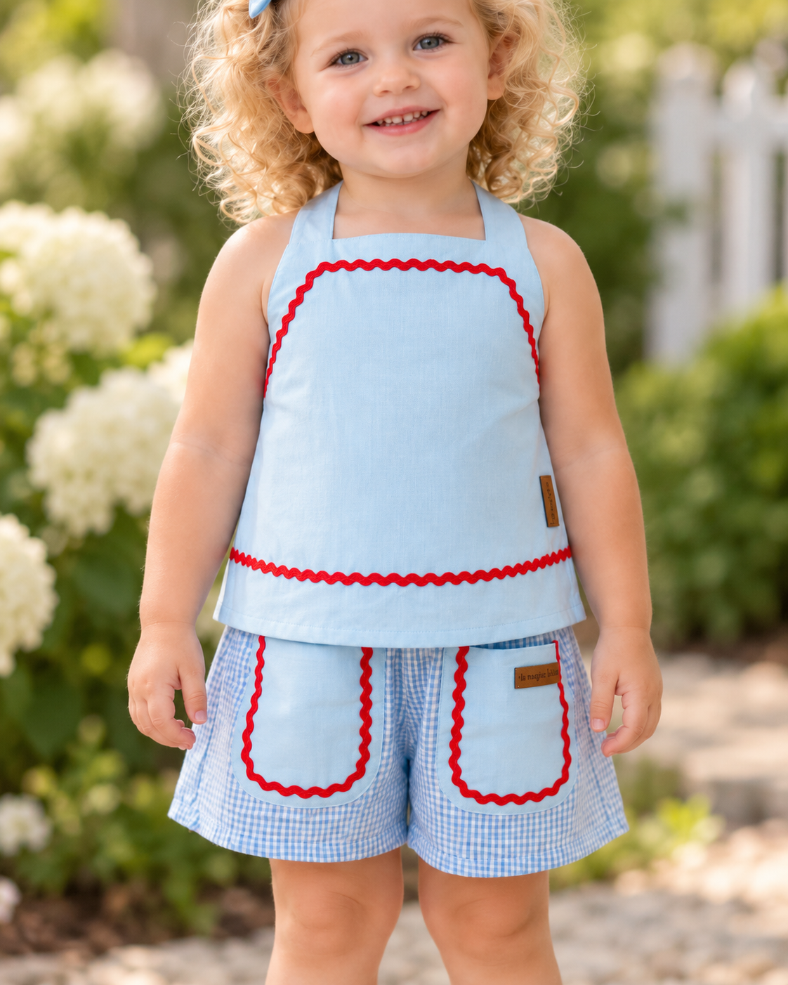 Conjunto Infantil Sianinha Azul | Lili Picolé