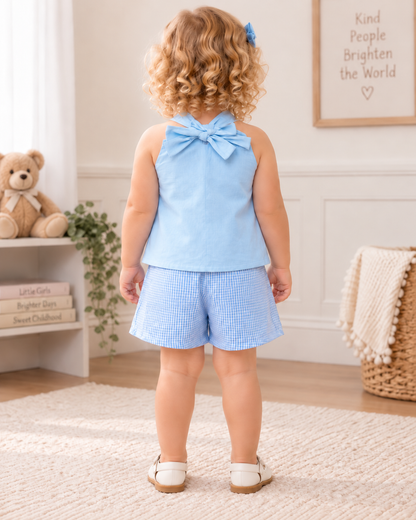 Conjunto Infantil Sianinha Azul | Lili Picolé