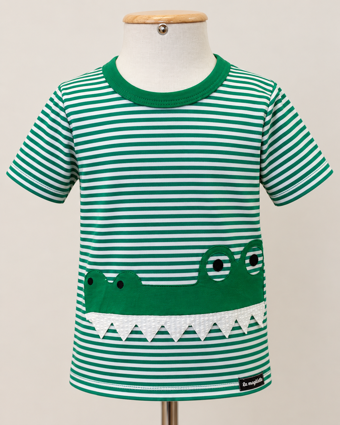 Camiseta Infantil Jacaré Verde | Lili Picolé