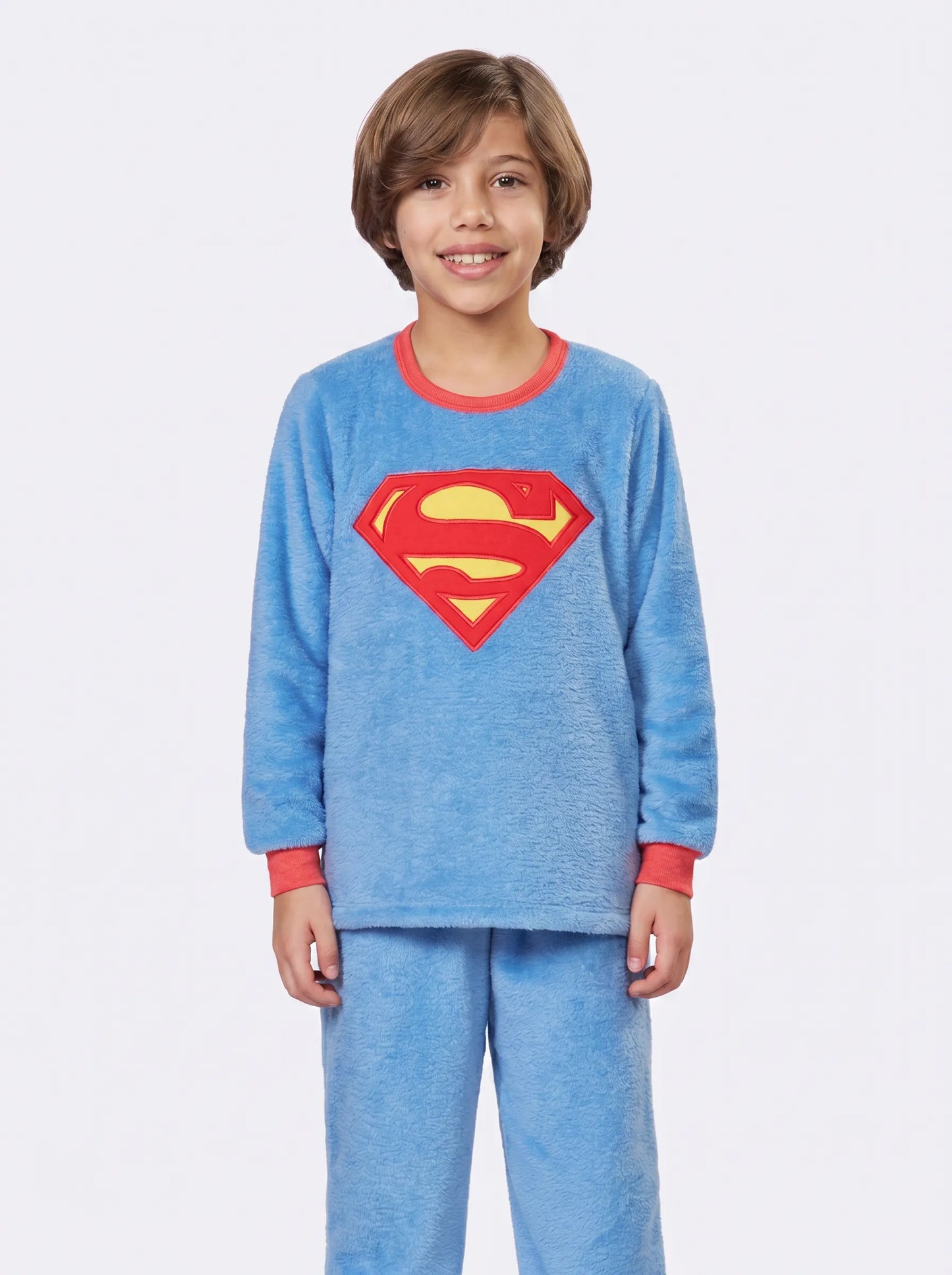 Pijama Fleece Superman Azul | Lili Picolé