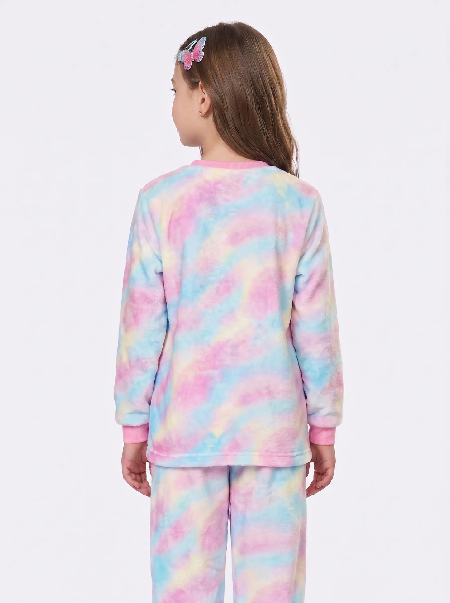 Pijama Fleece Unicórnio Tie-Dye | Lili Picolé