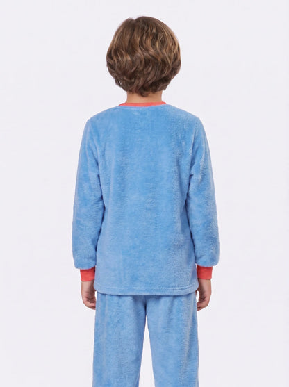 Pijama Fleece Superman Azul | Lili Picolé